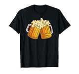 toasting beer mugs illustration