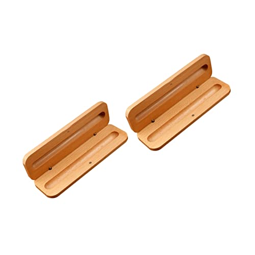 Zerodeko 2 Stücke Fall Aufbewahrung Schreibwaren Geburtstagsgeschenk Stationärer Brunnen Veranstalter Leerer Bleistift Dekoratives Büro Display Tragbarer Souvenirhalter Schule Cover