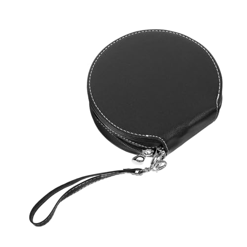 Organizador de discos de compartimentos PartyKindom, estuche de gran capacidad para coche 5