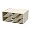 2 Large Drawers, Cream