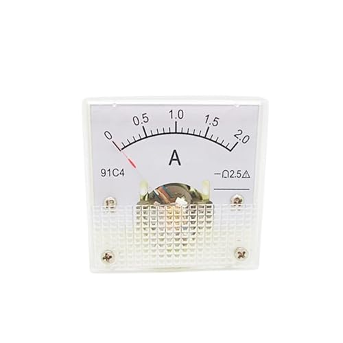 Ampèremètre analogique CC 91C4-A 20A 75mV avec aiguille pour tableau électrique