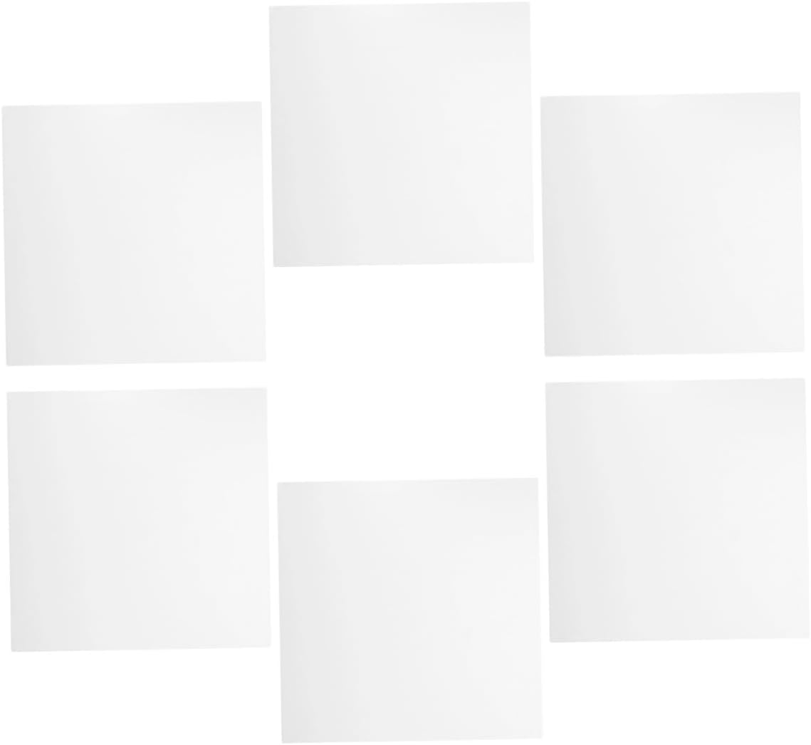 6pcs Thicken Cake Base Square Plates Sturdy Cake Display Boards for Birthday Parties Weddings and Celebrations
