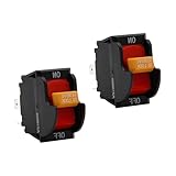 2Pcs SW7B On-Off Toggle Switch 2 Prong for Delta, Aftermarket Replaces Parts Ryobi Table Saws Drill Press Delta 489105-00 46023 Switch