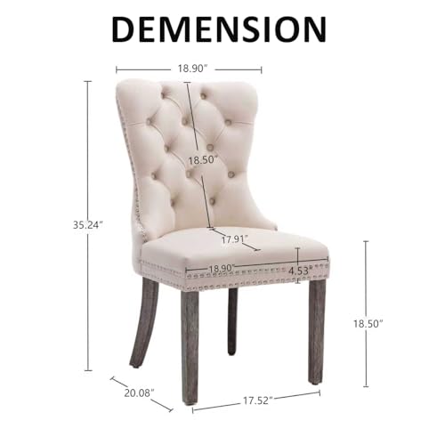 zaki dining chair - beige & oak