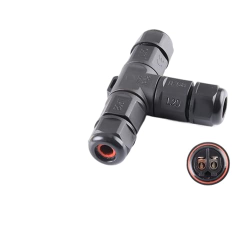 Conector TL20 estanco de 2 pines IP68 para empalmes de cables exteriores 2