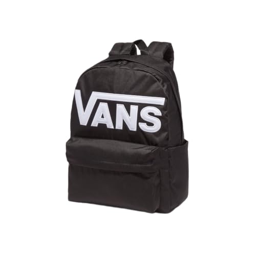 Vans Hombre Mochila Clásica Old Skool De 22 Litros, Black/White, One Size