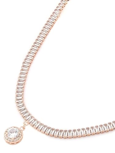 Juego de joyas de oro rosa DMZ-2364 el regalo perfecto con circonitas 4