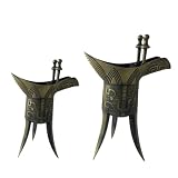 Tazza medievale: tazza cinese in stile antico, adatta agli amanti della cultura tradizionale cinese, tazza da bere dell'imperatore.