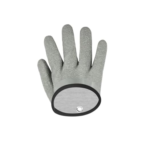 HIKOO DAILY Guanti da pesca antiscivolo Durabl in maglia durabl impermeabili da lavoro a prova di taglio, chiusura per guanti sinistra e destra, per proteggere la mano (grigio destra) HIKOO DAILY Guanti da pesca antiscivolo Durabl in maglia durabl impermeabili da lavoro a prova di taglio, chiusura per guanti sinistra e destra, per proteggere la mano (grigio destra)