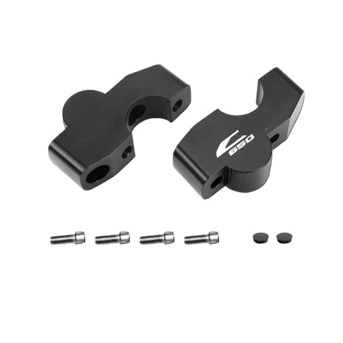 Elevador de manillar mecanizado en aluminio para motos CB650R y CB1000R de 2019 a 2023