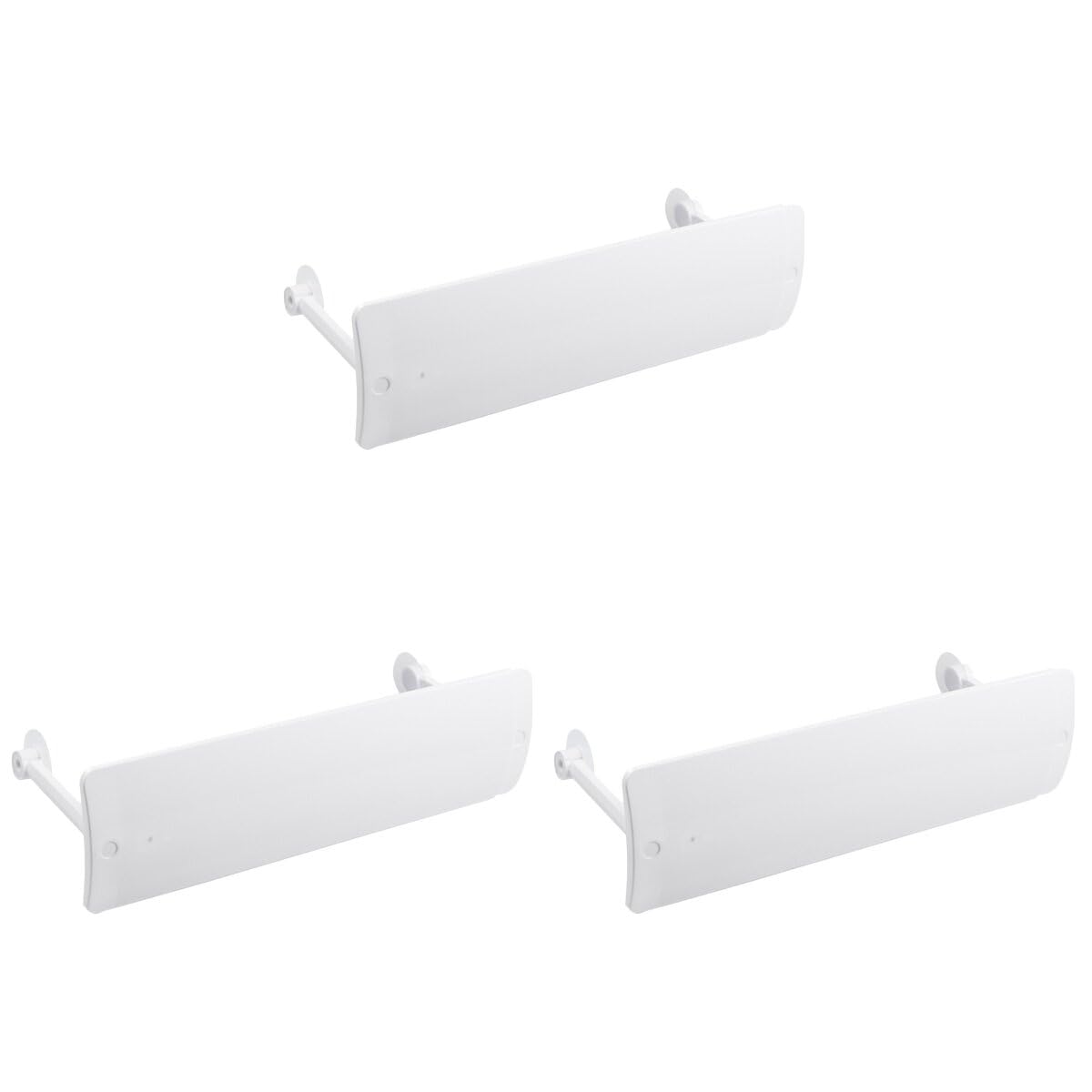 Déflecteur réglable pour climatiseur DOITOOL PP anti-déversement lot de 3
