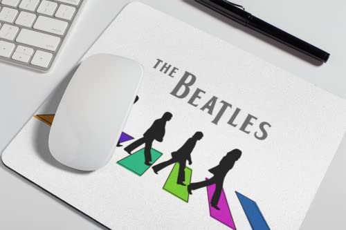Beatles Tapis de souris de jeu – Doux étendu d’eau résistante – Base en caoutchouc antidérapant – S’adapte à tous les… - Les Beatles, Paul McCartney, John Lennon, RIngo Starr, George Harrison Beatles Tapis de souris de jeu – Doux étendu d'eau résistante – Base en caoutchouc antidérapant – S'adapte à tous les…