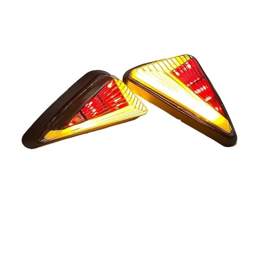 Clignotant LED moto triangle 12V défilant encastrable