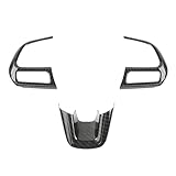 3PCS Car Interior Trim Accessories Compatible with Jeep Renegade 2015-2023 & for Jeep Compass 2017-2020 (Carbon Fiber Grain)