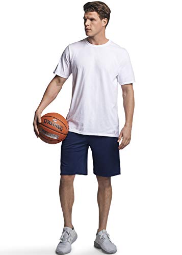 Russell Athletic Mens Cotton Performance Short Sleeve T-Shirt T Shirt, White, 3X-Large Us #TOP2