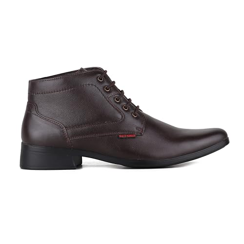Image of Red Chief Genuine Leather Formal Derby Boots for Men | Premium & Stylish Office Footwear | RC3545