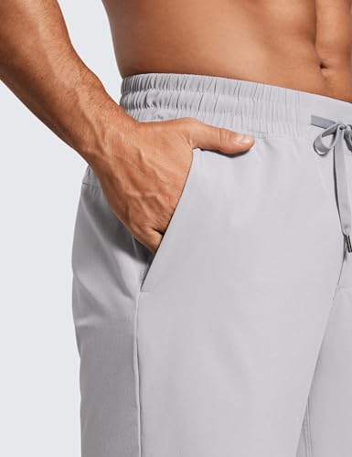 Image of CRZ YOGA Linerless Workout Shorts 7'' | Lightweight, Quick Dry, Running, Pockets, for Men
