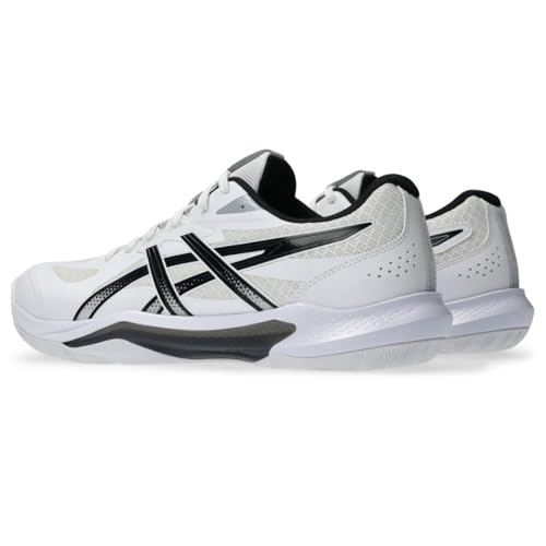ASICS Men's Gel-Tactic 13 Volleyball Shoes, 8.5, White/Black - image 3