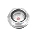 JOJOZZ Gauge compressore d'Aria Raccordi Olio Sight Olio di Vetro dell'olio Vetro di Vista Rotonda Olio Compressor Oil Vetro di Vista dell'olio Livello Olio Vetro di Vista