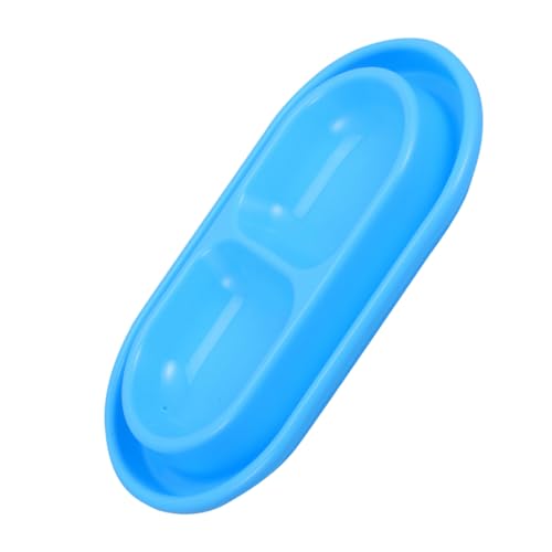 Abaodam 猫用給餌ボウル ダブルボウル設計 食事と給水が同時にできる 屋外使用可 中小動物対応 水漏れ防止構造