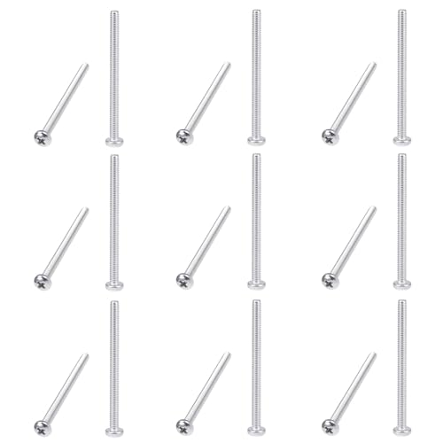 Vis à métaux M4x55mm cruciformes en acier inoxydable 304 pour fixation filetée