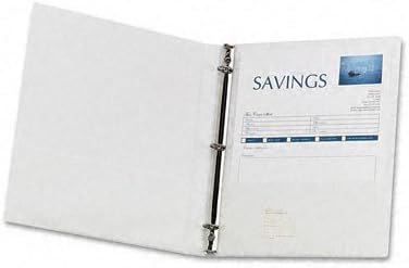 Miniatura 2 de Avery Productos - Avery - Carpeta económica de vinilo redondo con anillas, capacidad de 12 pulgada, color blanco - Se vende como 1 cada uno -