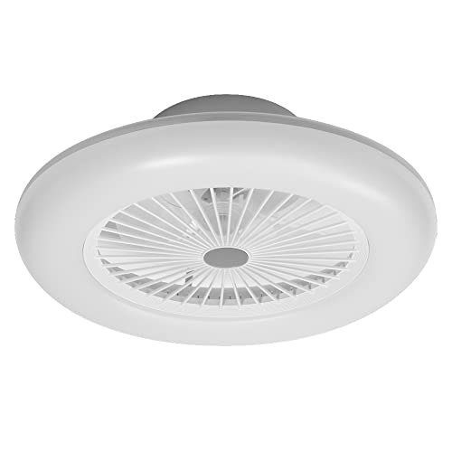 LEDVANCE Smarte WiFi LED Deckenventilator Leuchte, rund, wei...