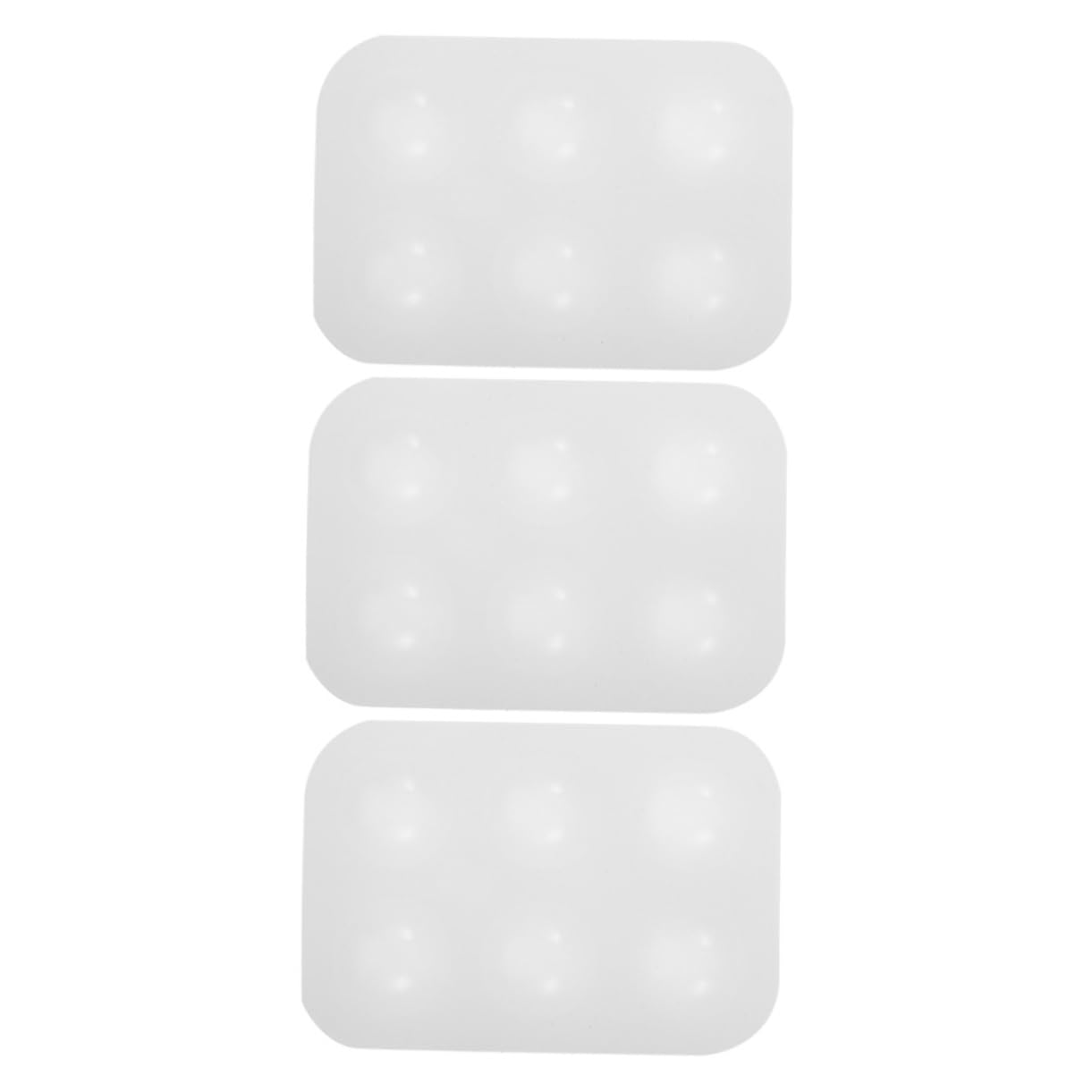 DIYEAH Silicone Paint Pallette for Watercolor Reusable Palette Easy-Clean Surface for Oil Painting Art Projects