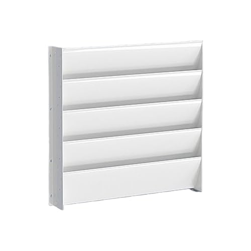 Klimaanlagen Luftablenker,Abluftgitter Abdeckung Für Klimagerät Außeneinheit - Luftumlenkblech Führung Für Fenster Wand Decke Lüftungsgitter...