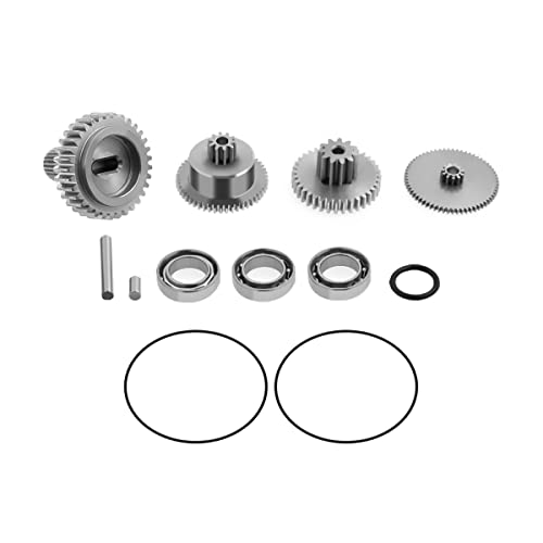 Agfrc Rc Servo Metal Gear Set With Bearings, Pins Shaft For A86Bhmw Waterproof Servo #TOP1