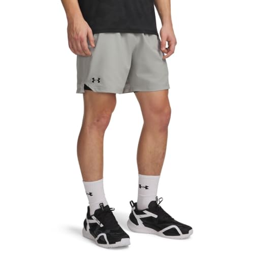 Short tissé Under Armour Vanish 0069 homme sport titane 15cm