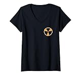 Photo Gallery donna pizza nucleare radioattivo pocket maglietta con collo a v Photo Gallery donna pizza nucleare radioattivo pocket maglietta con collo a v
