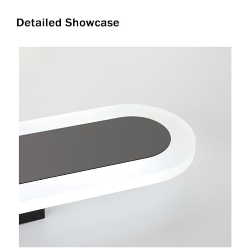 Luces de techo modernas para salón comedor lámpara rectangular con luz regulable de acrílico 2