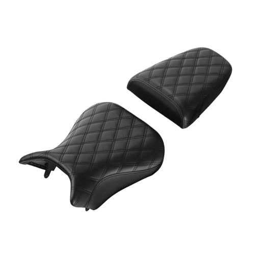 Asientos asiento de motocicleta conductor y pasajero SV650 2005-2012 negro