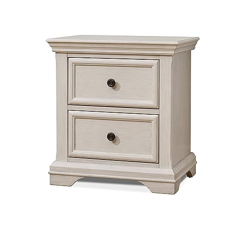 Image of Sorelle Portofino Baby Dresser – Brushed Ivory Storage for Nursery, Kids Bedroom, Nightstand with Drawers for Child’s Room-Brushed Ivory