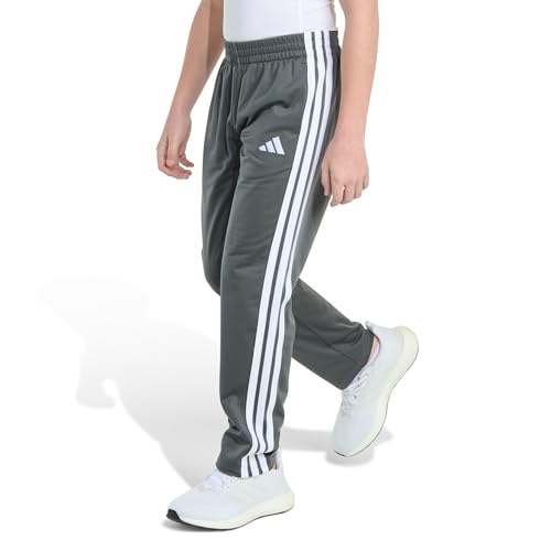 Image of Adidas Boys Straight-Leg 3-Stripe Track Pant