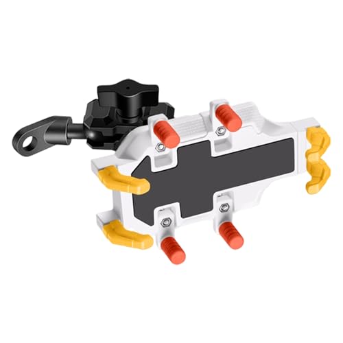 Motorcycle Handlebar Phone Mount Quick Install Adjustable Angles Durability and Shock-absorbing Version Cycling Accessory Mounta