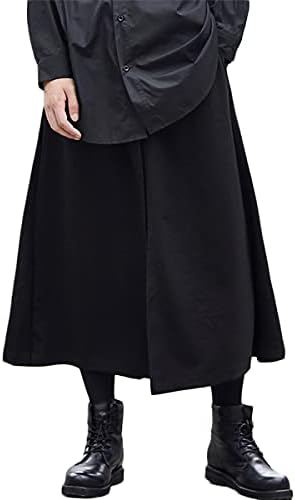 Amazon | [UFNISAK] サルエルパンツ メンズ ワイドパンツ 袴パンツ