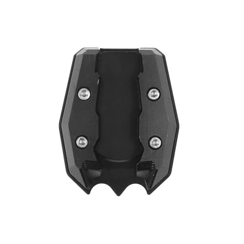 Plaque béquille moto PCX160 extension latérale robuste en aluminium CNC premium