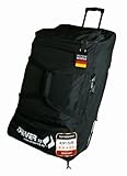 Full Equipment trolley: convient pour motorsport et watersport; veel ruimte pour uitrusting zoals pak/neopreen, bottes, protectoren, gants, casque et accessoires; drie gescheiden compartiments pour overzicht