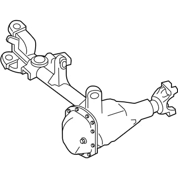 Front Dana 30 Axle Bare Axle Housing for 2007-2015 Jeep Wrangler - 3.21 + 3.73 Ratios - 68004069AA, 68004069AB, 68004069AC, 68004068AA, 68004068AB, 68004068AC - Thumbnail 7