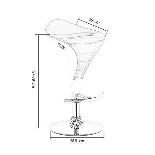 Tabouret de bar pivotant pour gagner de l'espace dans la cuisine - 3
