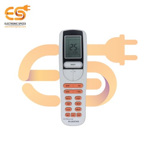 Image of Electronic Spices AC Remote | Compatible with Bluestar AC (Model AC-133) with AAA Batteries