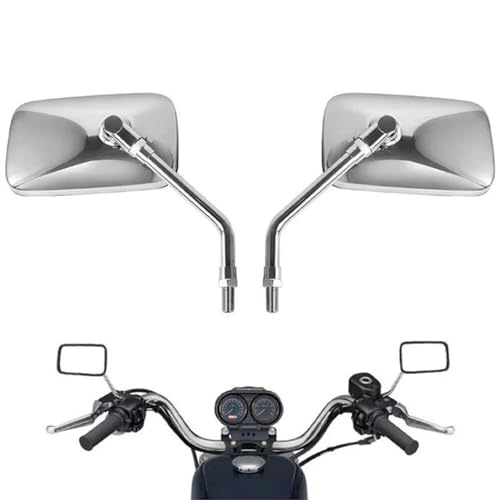 Rétroviseurs latéraux de moto universels 10mm pour scooter et vélo électrique