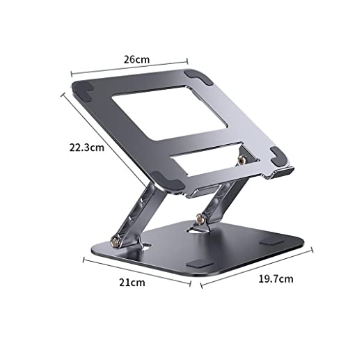 Soporte de metal vertical de alta resistencia con base suspendida color gris 3