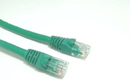 Inc. 3 feet Cat 5E UTP Molded Snagless RJ45 Networking Patch Cable - 25 Pack -Green ( E07-003G-25 )