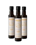 Olio Ranieri, Condimento in Olio Extra Vergine di Oliva Al Limone, Profumo di Natura Limone Pack 3 bottiglie 250ml