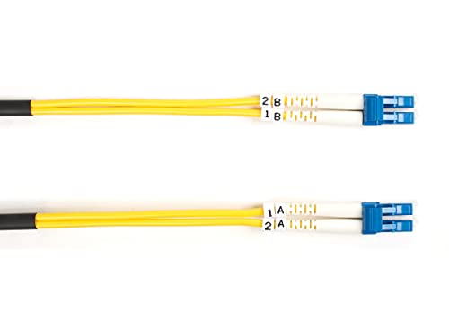 Câble patch fibre monomode 9 micron 2 m résistant aux micro-coupures avec connecteur LC au L