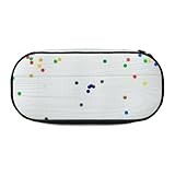 Design intelligent multi-compartiments : organisez sans effort avec un compartiment principal spacieux, une poche intérieure en maille zippée et 4 emplacements élastiques pour stylos. Peut contenir plus de 10 stylos, pinceaux de maquillage, accessoires techniques ou essentiels de voyage (22 x 11 x 4,5 cm). La base structurée empêche le basculement et sert également d'organisateur de bureau