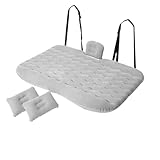 QLASDVUE Car Air Bed 1 Set Universal Car Travel Inflatable Bed 80x130cm Back Fit for Seat Trunk Mattress Air Pillow for Camping Family Outing Universal(Gray)